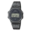 Casio Youth Vintage  Analog-digital Watch 'silver' In Black