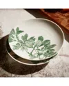 Caskata Arbor Green Canapes Plates, Set Of 4 In Green