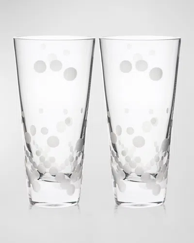Caskata Chatham Pop Highball Glasses, Set Of 2 In Transparent