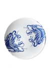 Caskata Lucy Coupe Dinner Plate In Blue
