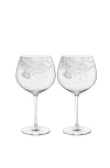 Caskata Lucy Gin And Tonic Glasses In Transparent