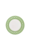 Caskata Newport Verde Garden Gate Salad Plate In Green