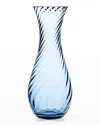 Caskata Quinn Optic Clear Carafe In Blue