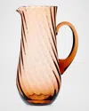 Caskata Quinn Optic Pitcher In Orange
