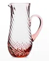 Caskata Quinn Optic Pitcher In Rose