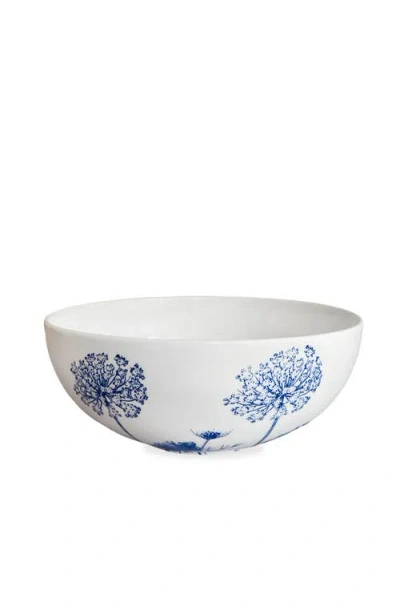 Caskata Summer Blues Vegetable Serving Bowl