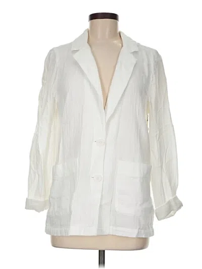 Pre-owned Caslon 3/4 Sleeve Blouse In Ivory