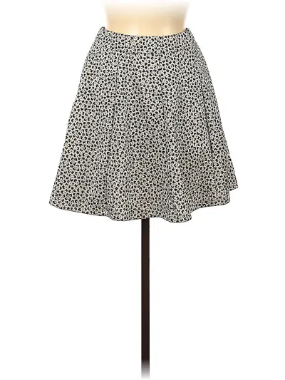 Pre-owned Caslon Active Skirt In White