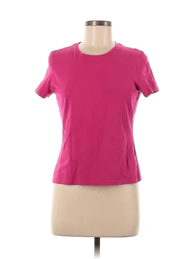 Pre-owned Caslon Active T-shirt In Pink