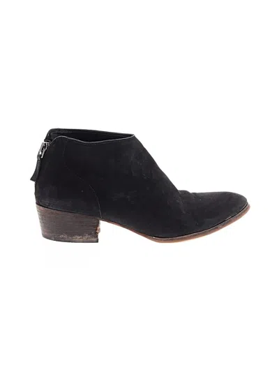 Pre-owned Caslon Ankle Boots In Black