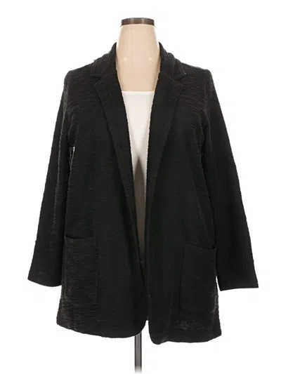 Pre-owned Caslon Blazer Jacket In Black