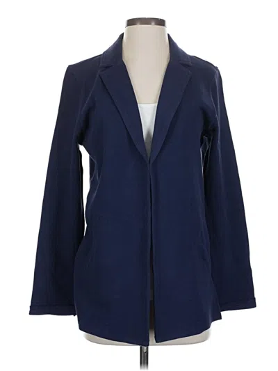 Pre-owned Caslon Blazer Jacket In Blue