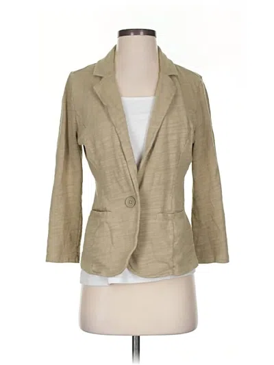 Pre-owned Caslon Blazer Jacket In Brown