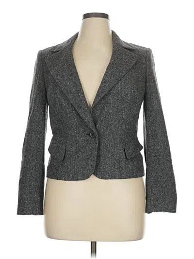 Pre-owned Caslon Blazer Jacket In Gray