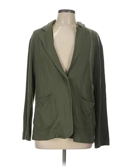 Pre-owned Caslon Blazer Jacket In Green