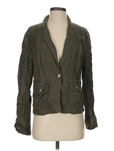 Pre-owned Caslon Blazer Jacket In Green