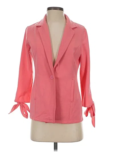 Pre-owned Caslon Blazer Jacket In Pink