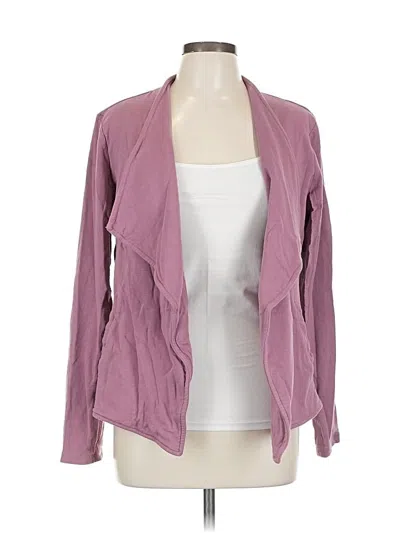 Pre-owned Caslon Blazer Jacket In Purple