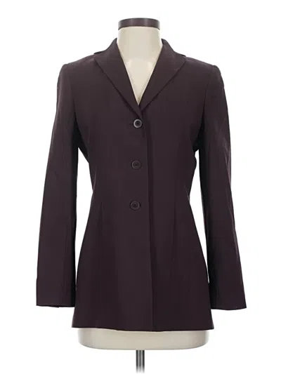 Pre-owned Caslon Blazer Jacket In Purple