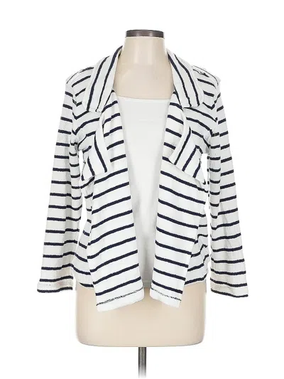 Pre-owned Caslon Blazer Jacket In White