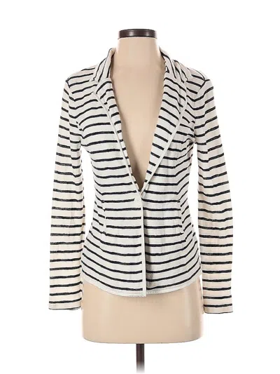Pre-owned Caslon Blazer Jacket In White