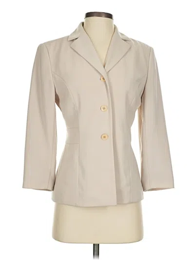 Pre-owned Caslon Blazer Jacket In White