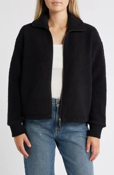 Caslon ® Brushed Fleece Jacket