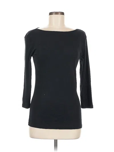Pre-owned Caslon Cardigan Sweater In Black