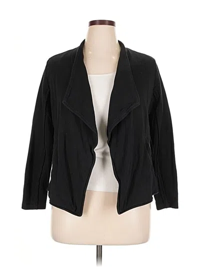 Pre-owned Caslon Cardigan Sweater In Black