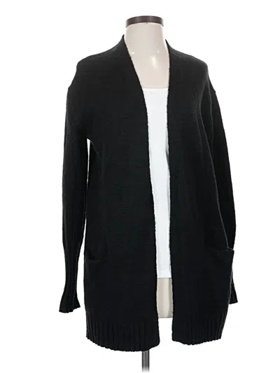 Pre-owned Caslon Cardigan Sweater In Black