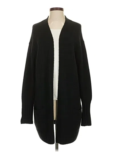 Pre-owned Caslon Cardigan Sweater In Black