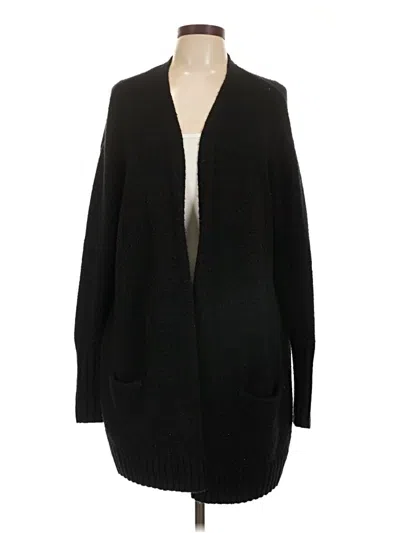 Pre-owned Caslon Cardigan Sweater In Black