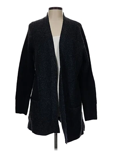 Pre-owned Caslon Cardigan Sweater In Black