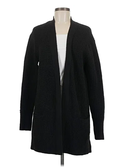 Pre-owned Caslon Cardigan Sweater In Black