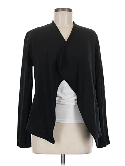 Pre-owned Caslon Cardigan Sweater In Black