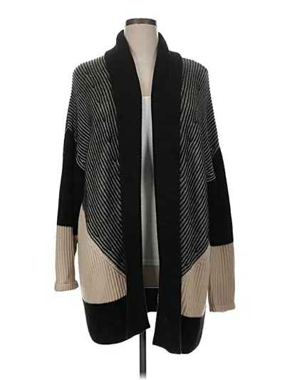 Pre-owned Caslon Cardigan Sweater In Black