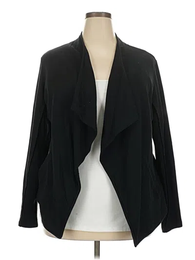 Pre-owned Caslon Cardigan Sweater In Black