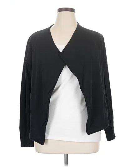 Pre-owned Caslon Cardigan Sweater In Black
