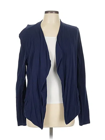 Pre-owned Caslon Cardigan Sweater In Blue