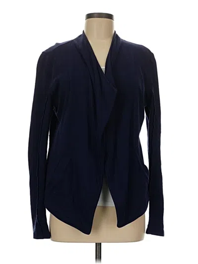 Pre-owned Caslon Cardigan Sweater In Blue