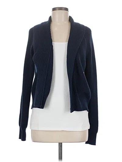 Pre-owned Caslon Cardigan Sweater In Blue