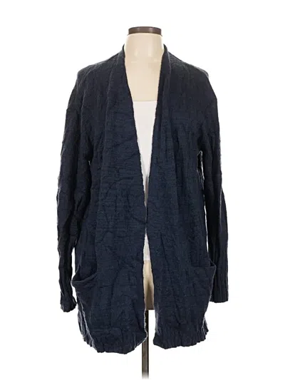Pre-owned Caslon Cardigan Sweater In Blue