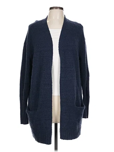 Pre-owned Caslon Cardigan Sweater In Blue