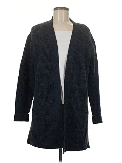 Pre-owned Caslon Cardigan Sweater In Blue
