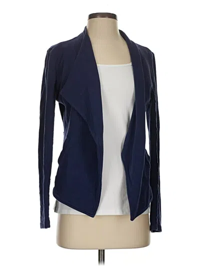Pre-owned Caslon Cardigan Sweater In Blue