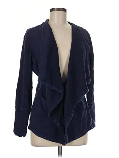 Pre-owned Caslon Cardigan Sweater In Blue