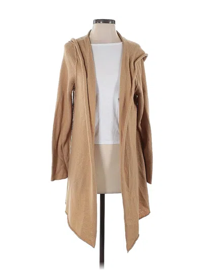 Pre-owned Caslon Cardigan Sweater In Brown