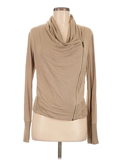 Pre-owned Caslon Cardigan Sweater In Brown