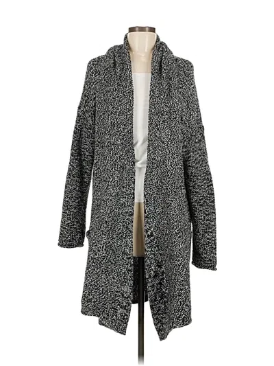 Pre-owned Caslon Cardigan Sweater In Gray
