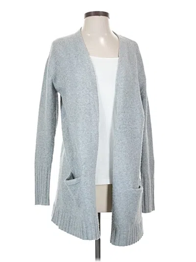 Pre-owned Caslon Cardigan Sweater In Gray